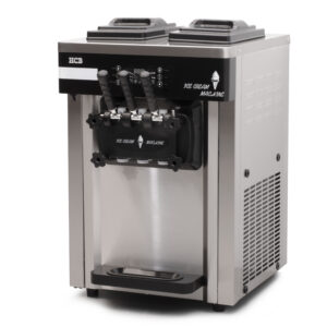 HCB Ice cream machine - set-up model - 2 flavors - 25 liters p/h - 230V - stainless steel