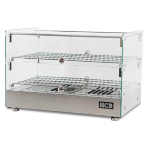 HCB Warming Display Case - 50 liters - 55,4 cm - 230V - stainless steel