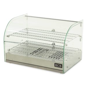 HCB Warming Display Case - 45 liters - 55,4 cm - 230V - stainless steel