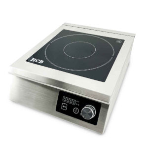 HCB Induction cooktop - 5 kW - 400V - stainless steel