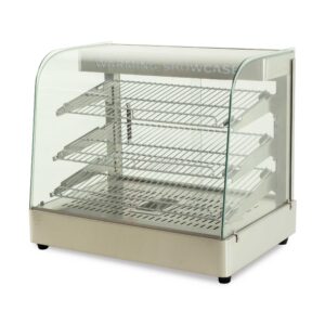 HCB Hot Display Case - 65 cm - 230V - stainless steel