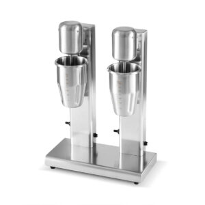 HCB Milkshake mixer - double - 2 x 750 ml - stainless steel