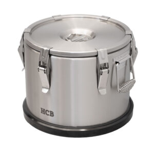 HCB Insulated container - portable - 15 liters - stainless steel
