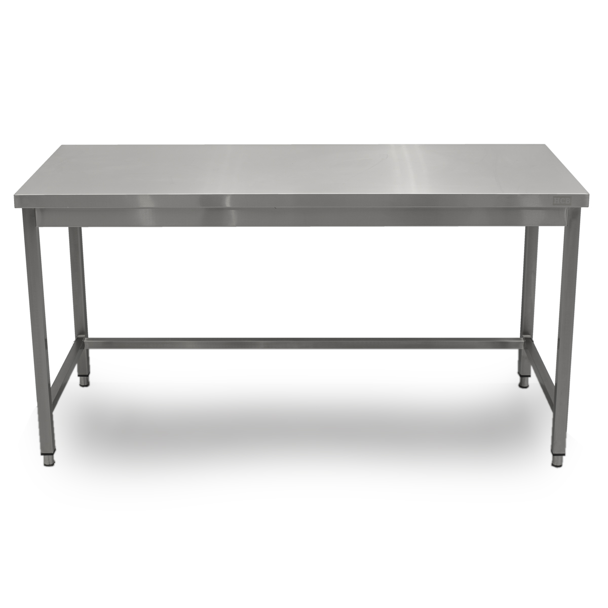 HCB Basic-line Work Table - 160 x 70 x 85 cm - stainless steel