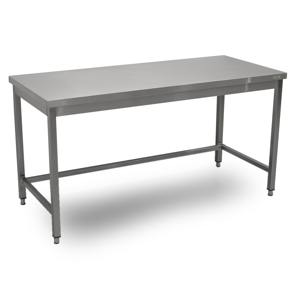 HCB Basic-line Work Table - 160 x 70 x 85 cm - stainless steel