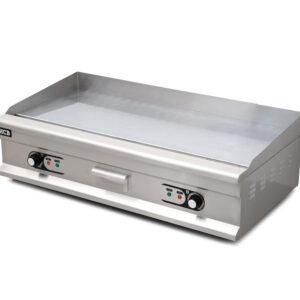 HCB Baking tray - smooth - chrome - 100 cm - 400V - stainless steel