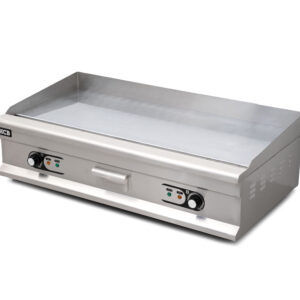 HCB Baking tray - smooth - chrome - 100 cm - 400V - stainless steel