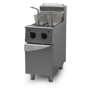 HCB Fryer - 2 x 12,5 liters - 400V - stainless steel