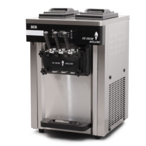 HCB Ice cream machine - set-up model - 2 flavors - 25 liters p/h - 230V - stainless steel