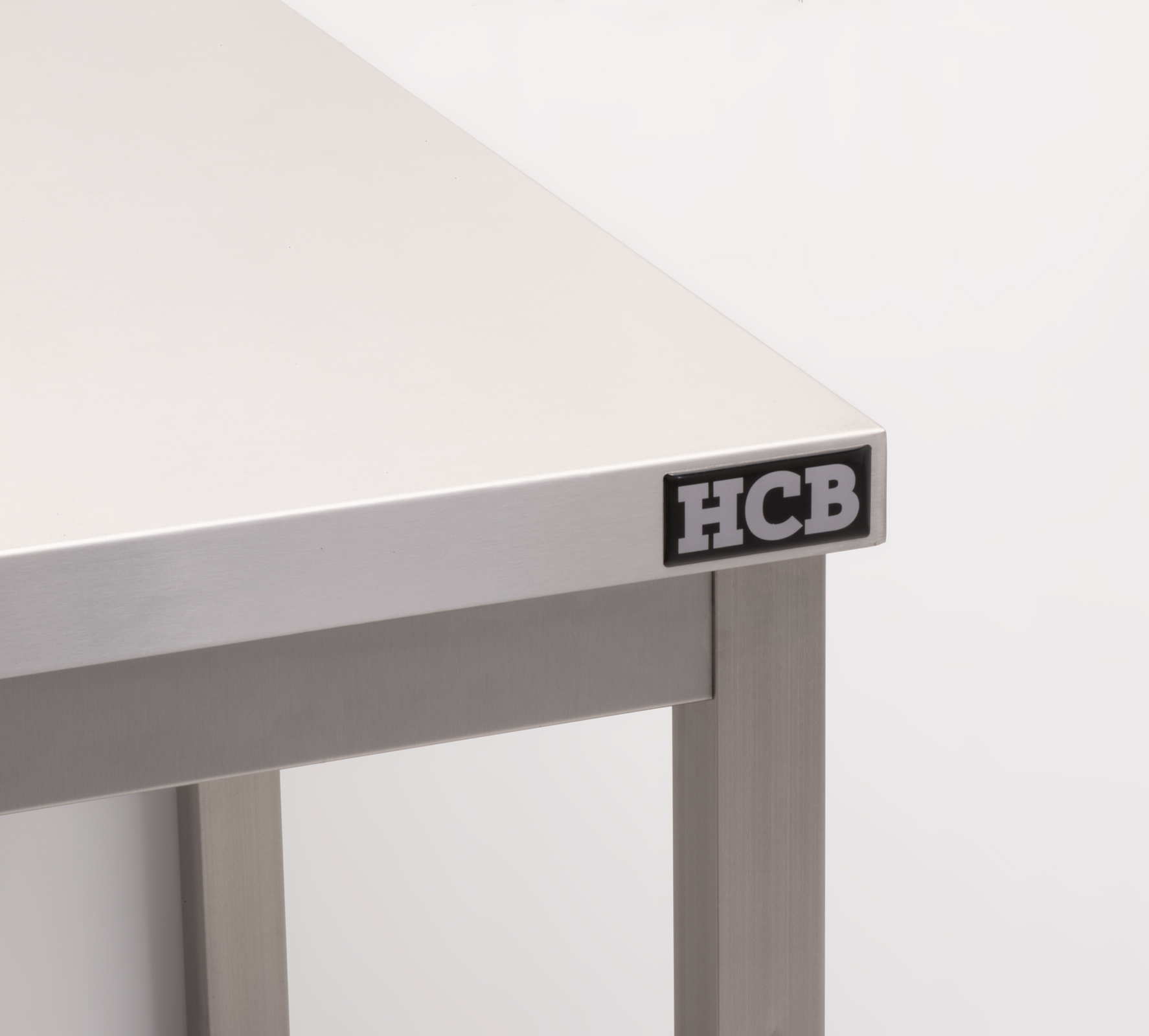 HCB Pro-line Work Table - with undershelf - 160 x 70 x 85 cm - stainless steel