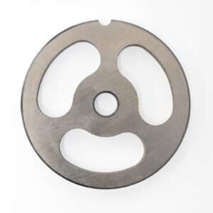 HCB Pre-cutting Plate for Meat Grinder - Size 22 - Stainless Steel