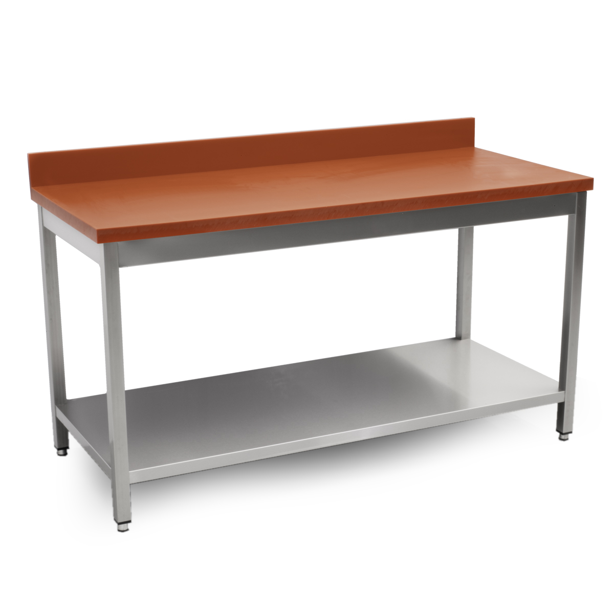 HCB Cutting table - 160 cm - stainless steel - Polyethylene