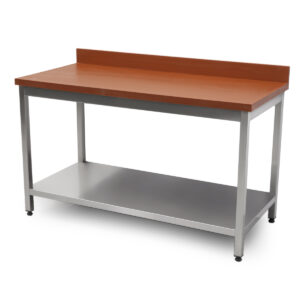 HCB Cutting table - 150 cm - stainless steel - Polyethylene
