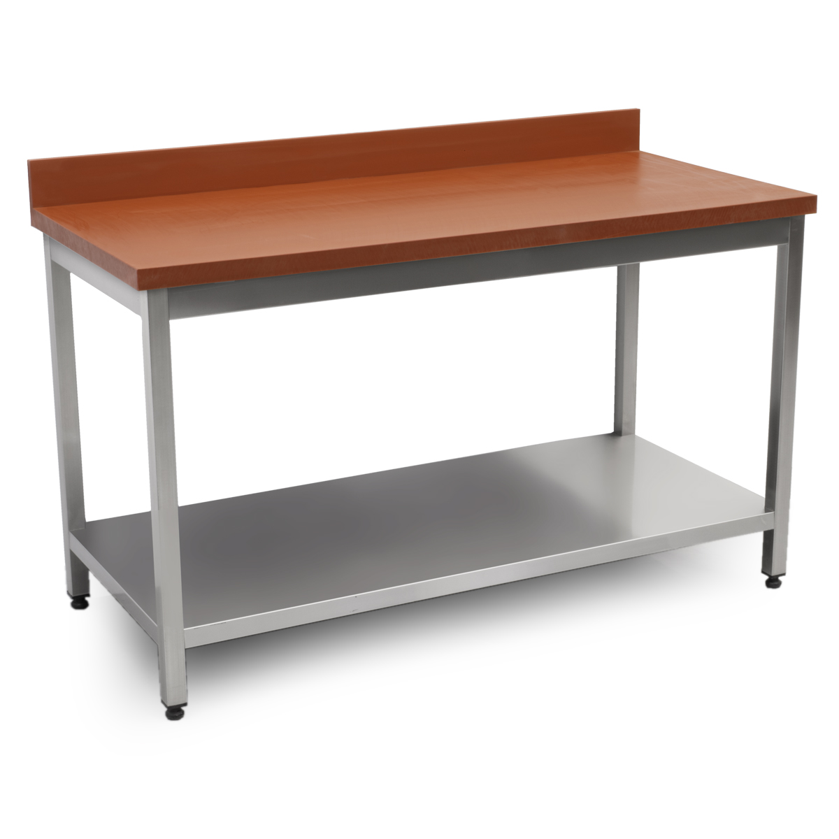 HCB Cutting table - 150 cm - stainless steel - Polyethylene