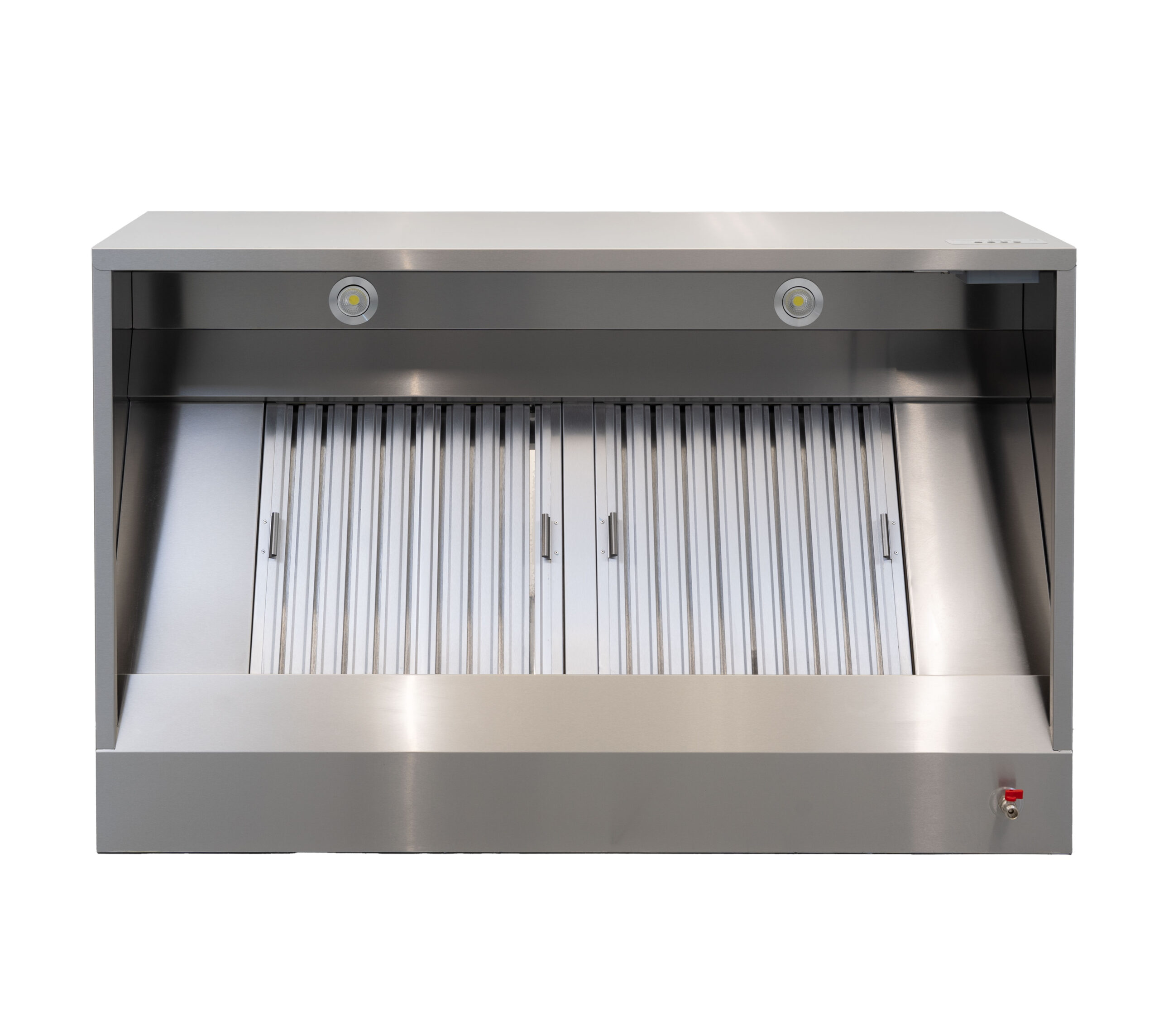 HCB Extractor - box model - with motor - 150 cm - 230V - stainless steel