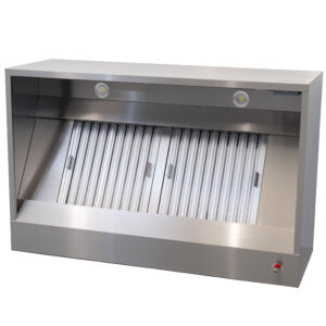 HCB Extractor - box model - with motor - 150 cm - 230V - stainless steel