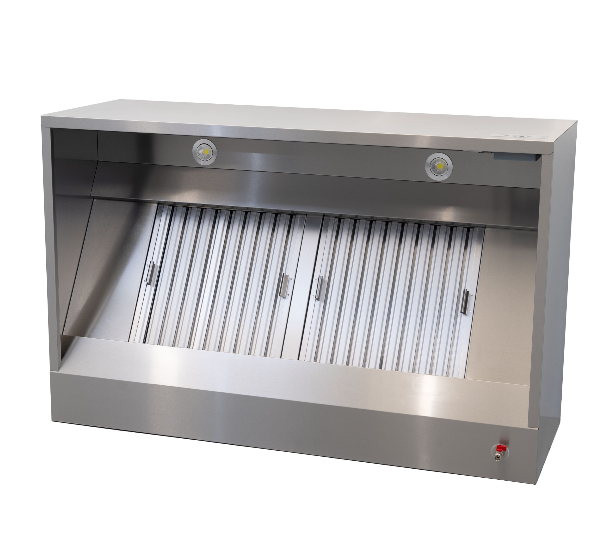 HCB Extractor - box model - with motor - 150 cm - 230V - stainless steel
