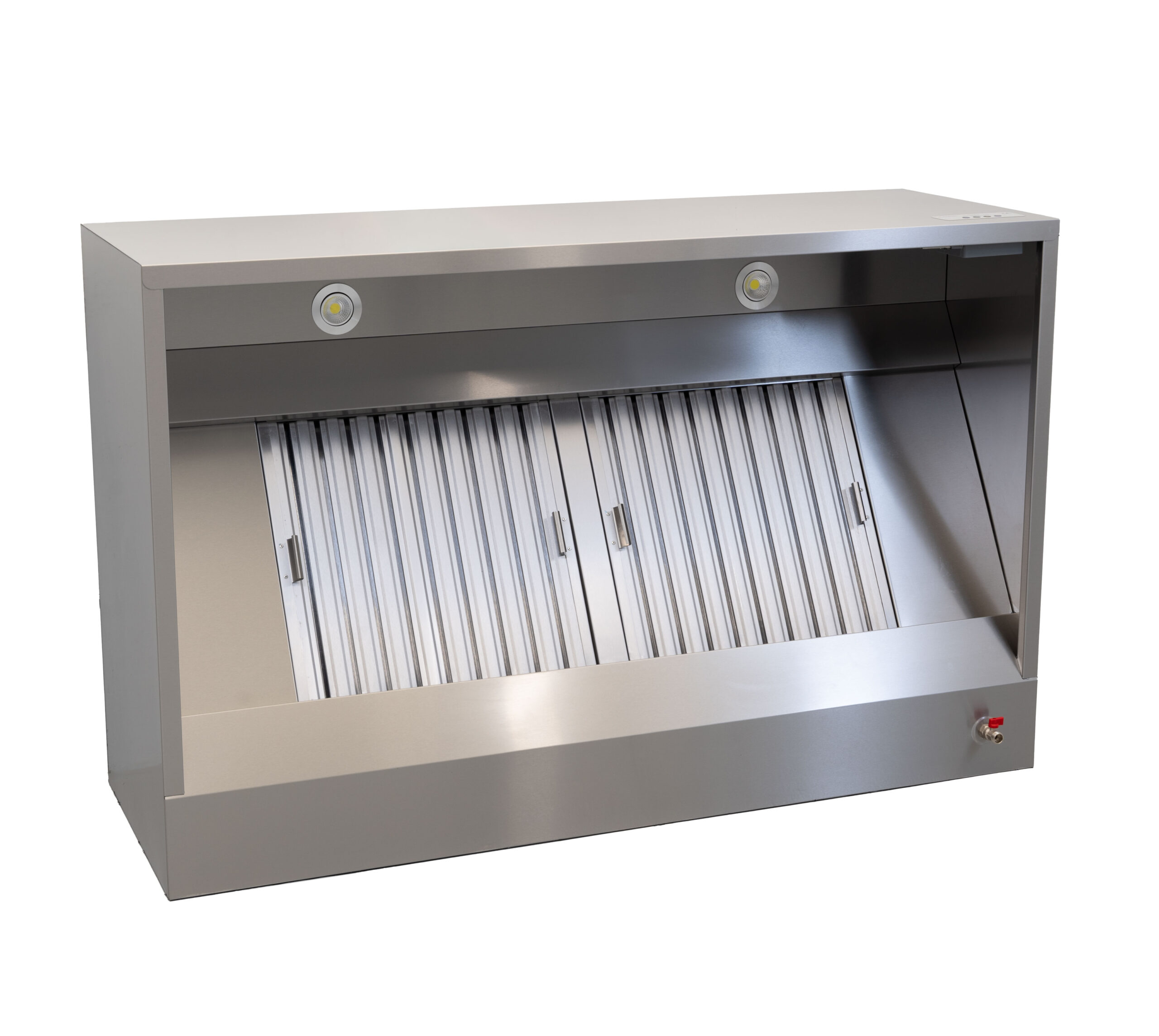 HCB Extractor - box model - with motor - 150 cm - 230V - stainless steel