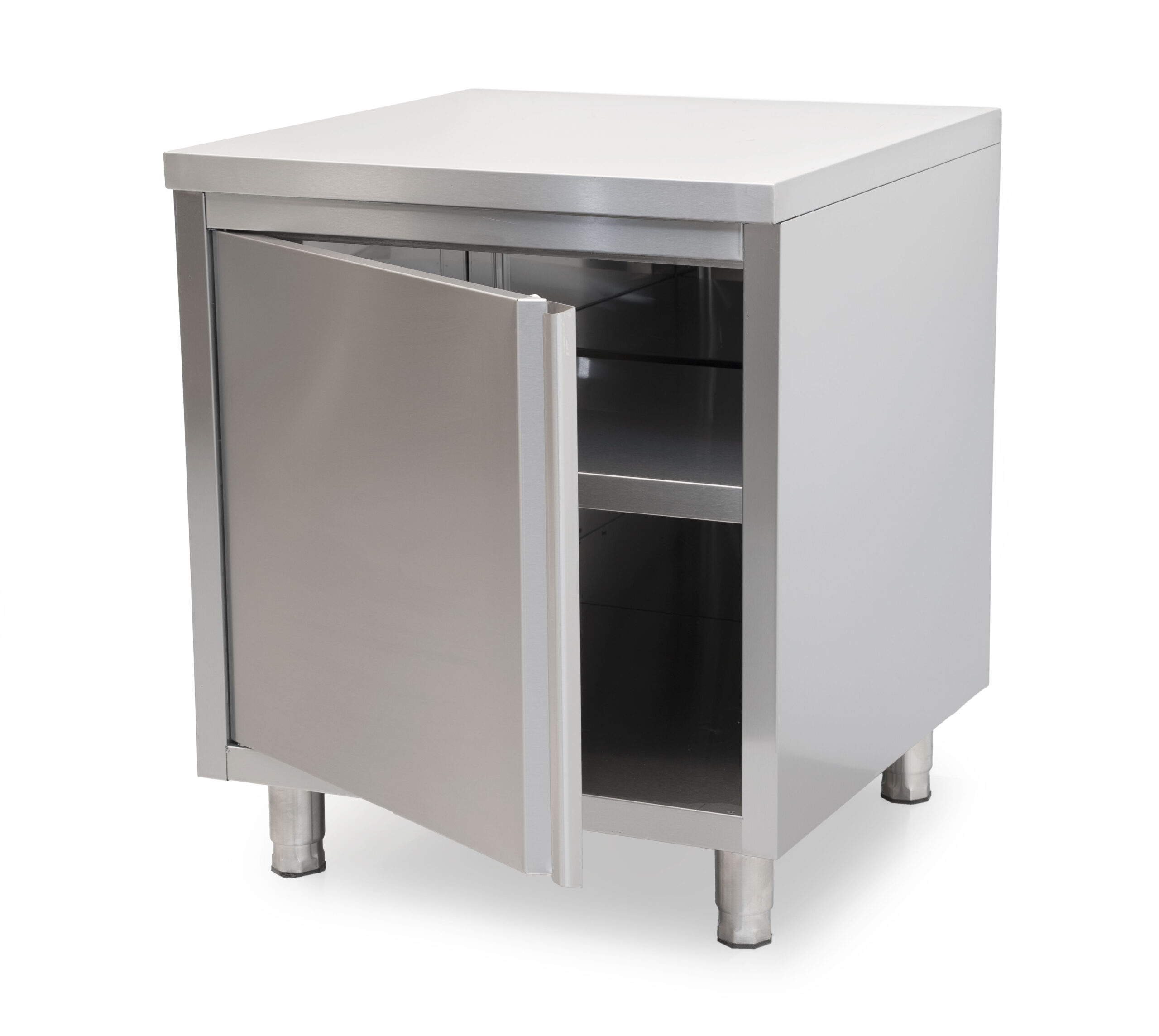 HCB Work cabinet - folding door - 70 cm - stainless steel