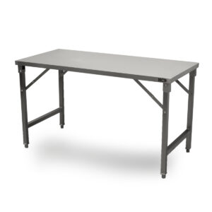 HCB Work Table - collapsible - 150 x 70 x 85 cm - stainless steel