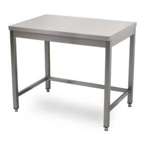 HCB Basic-line Work Table - 100 x 70 x 85 cm - stainless steel