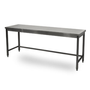 HCB Basic-line Work Table - 200 x 60 x 85 cm - stainless steel