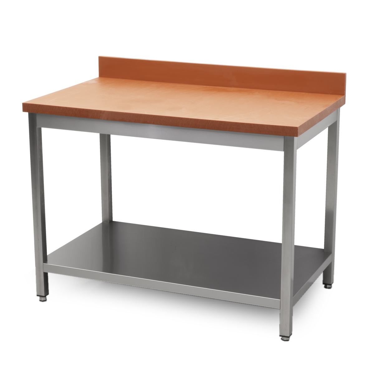 HCB Cutting table - 120 cm - stainless steel - Polyethylene