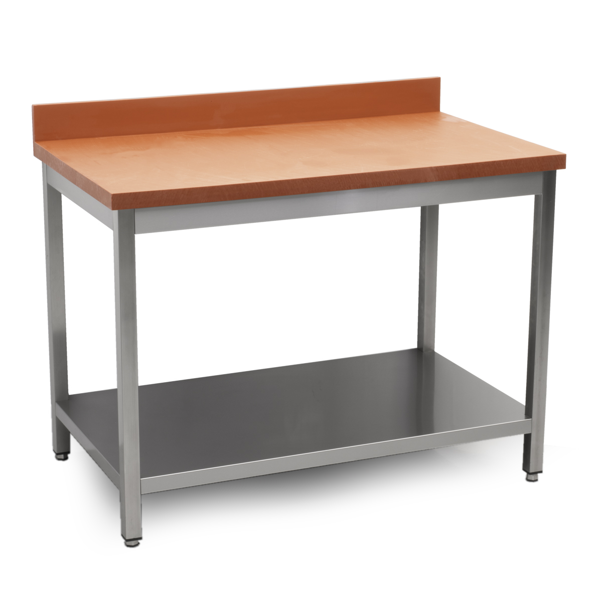 HCB Cutting table - 120 cm - stainless steel - Polyethylene