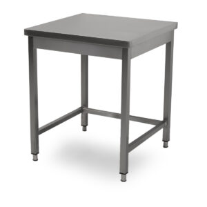 HCB Basic-line Work Table - 70 x 70 x 85 cm - stainless steel