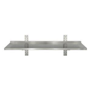 HCB Wall Shelf - 120 x 30 cm - stainless steel