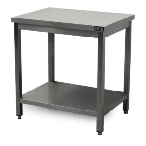 HCB Pro-line Work Table - with undershelf - 80 x 60 x 85 cm - stainless steel