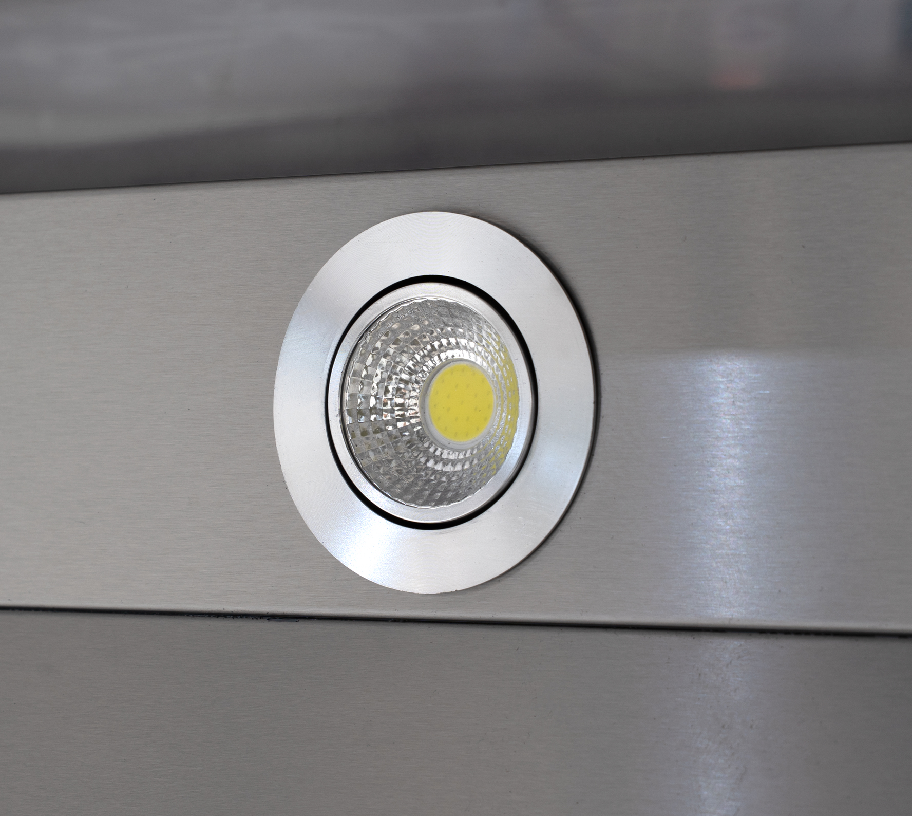 HCB Extractor - box model - with motor - 250 cm - 230V - stainless steel
