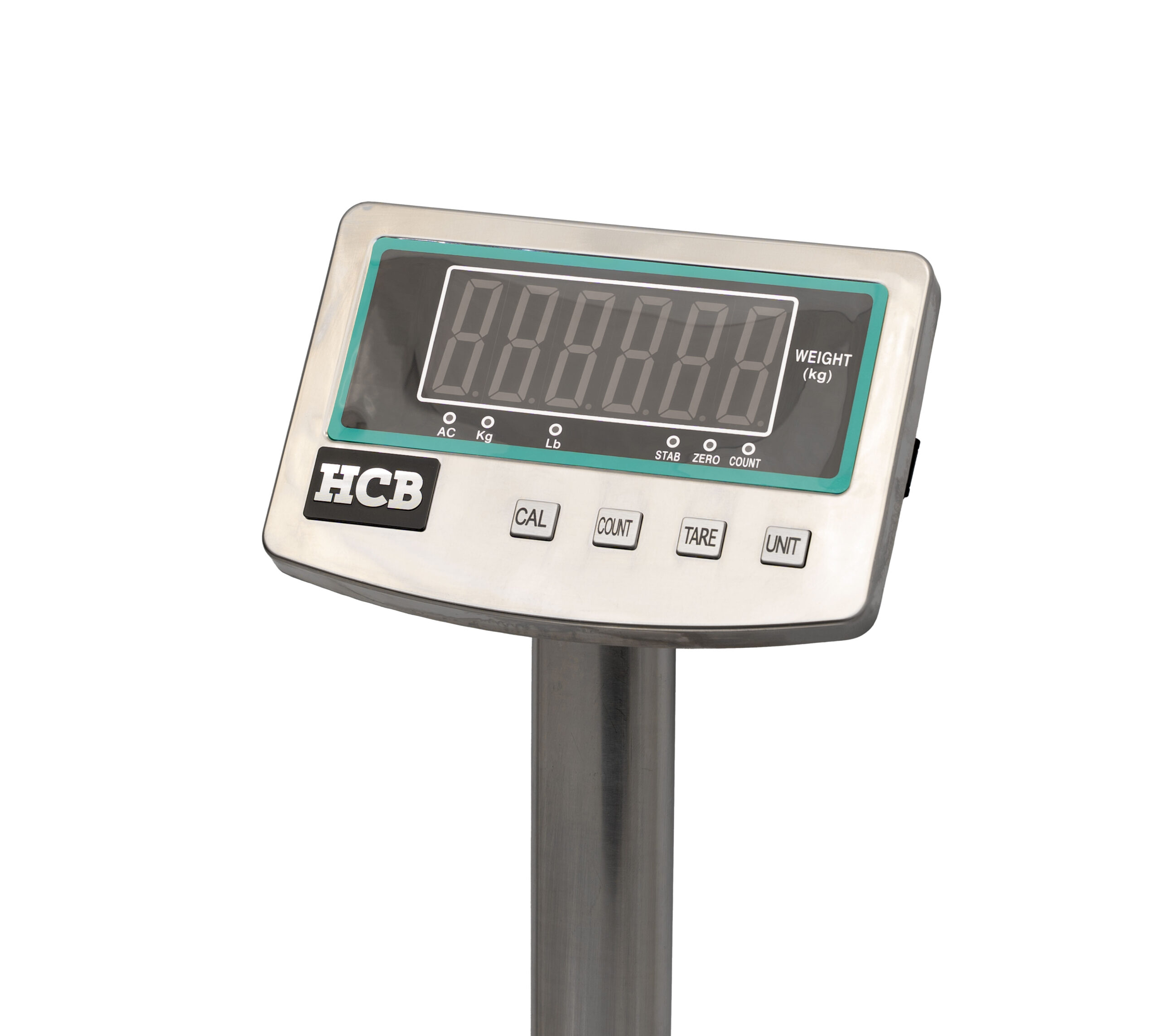 HCB Platform Scale - 200 kg max. - digital - stainless steel - 230 V
