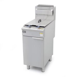 HCB Deep Fryer - 23 liters - 4 burners - 35.2 kW - natural gas - stainless steel
