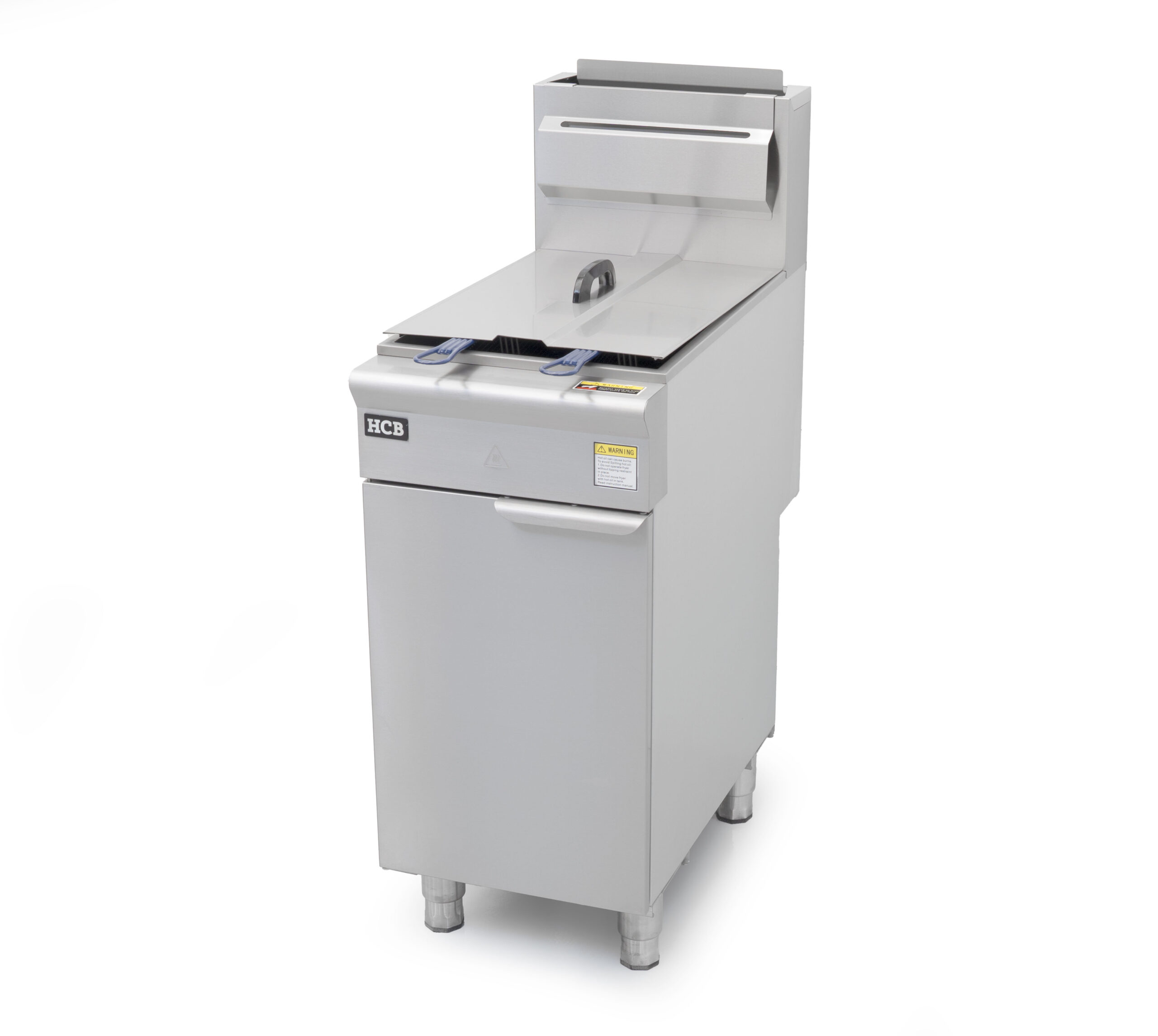 HCB Deep Fryer - 23 liters - 4 burners - 35.2 kW - natural gas - stainless steel