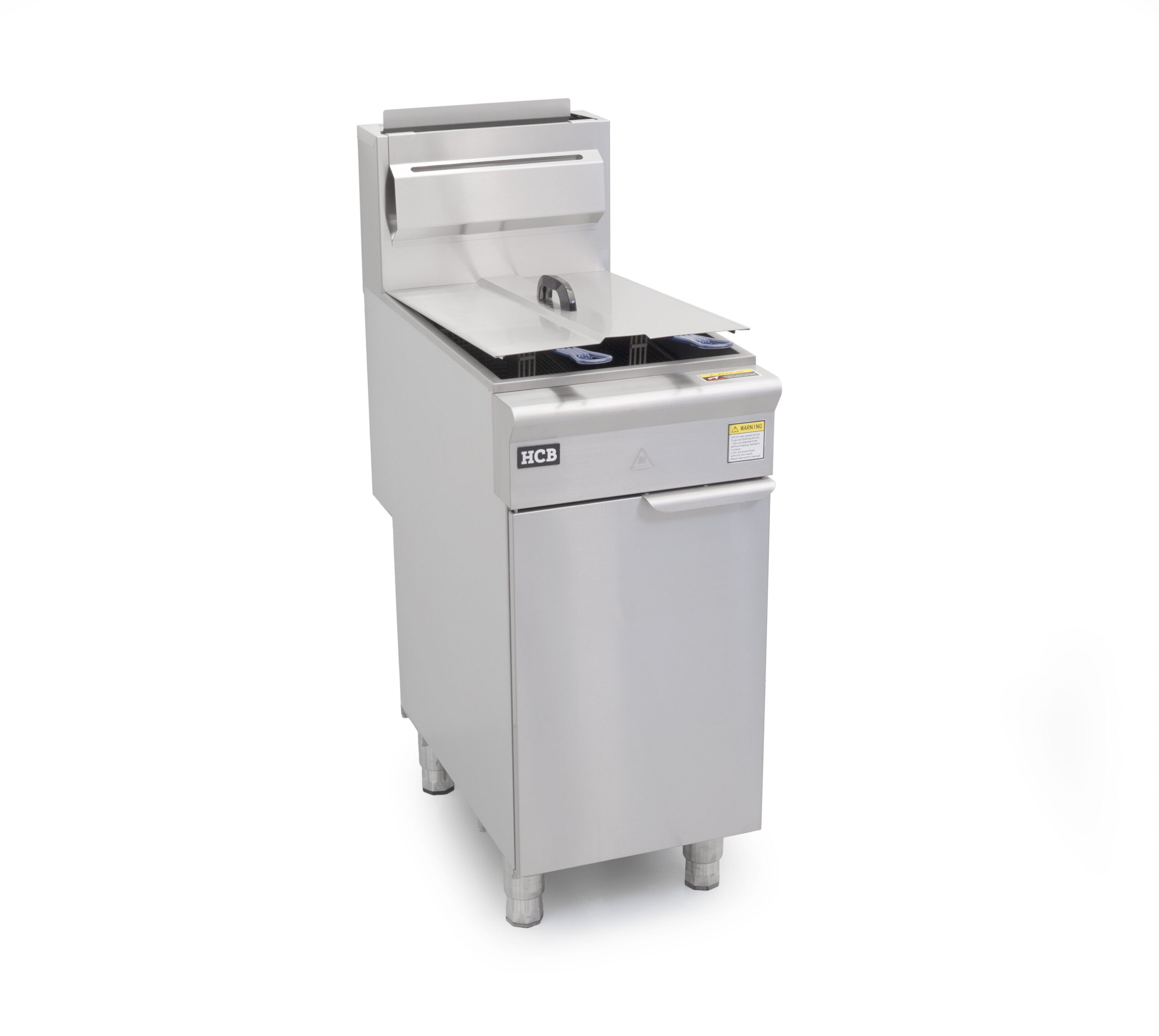 HCB Deep Fryer - 23 liters - 4 burners - 35.2 kW - natural gas - stainless steel