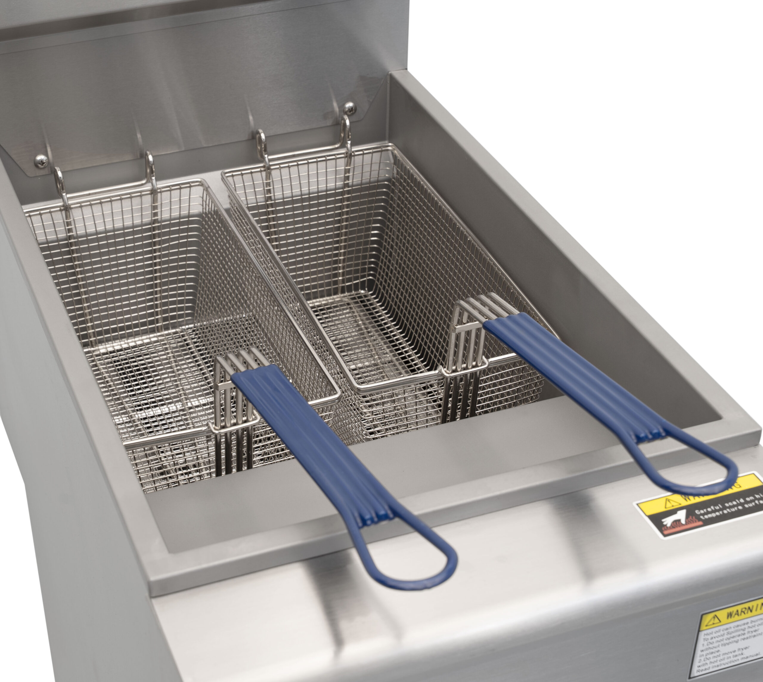 HCB Deep Fryer - 23 liters - 4 burners - 35.2 kW - natural gas - stainless steel