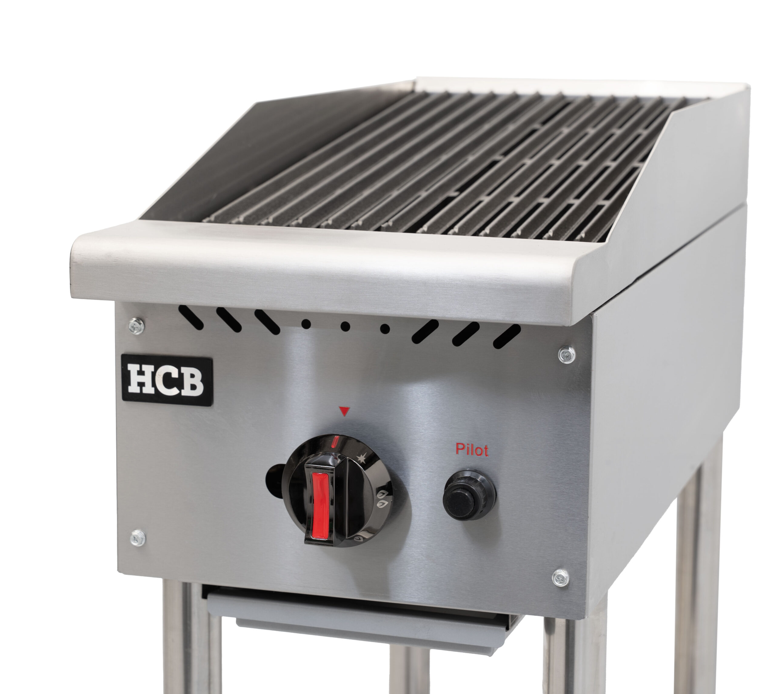 HCB Grill - 1 burner - propane - 10.25 kW - 30.5 cm - stainless steel