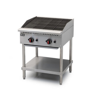 HCB Grill - 2 burners - propane - 20.5 kW - 61 cm - stainless steel