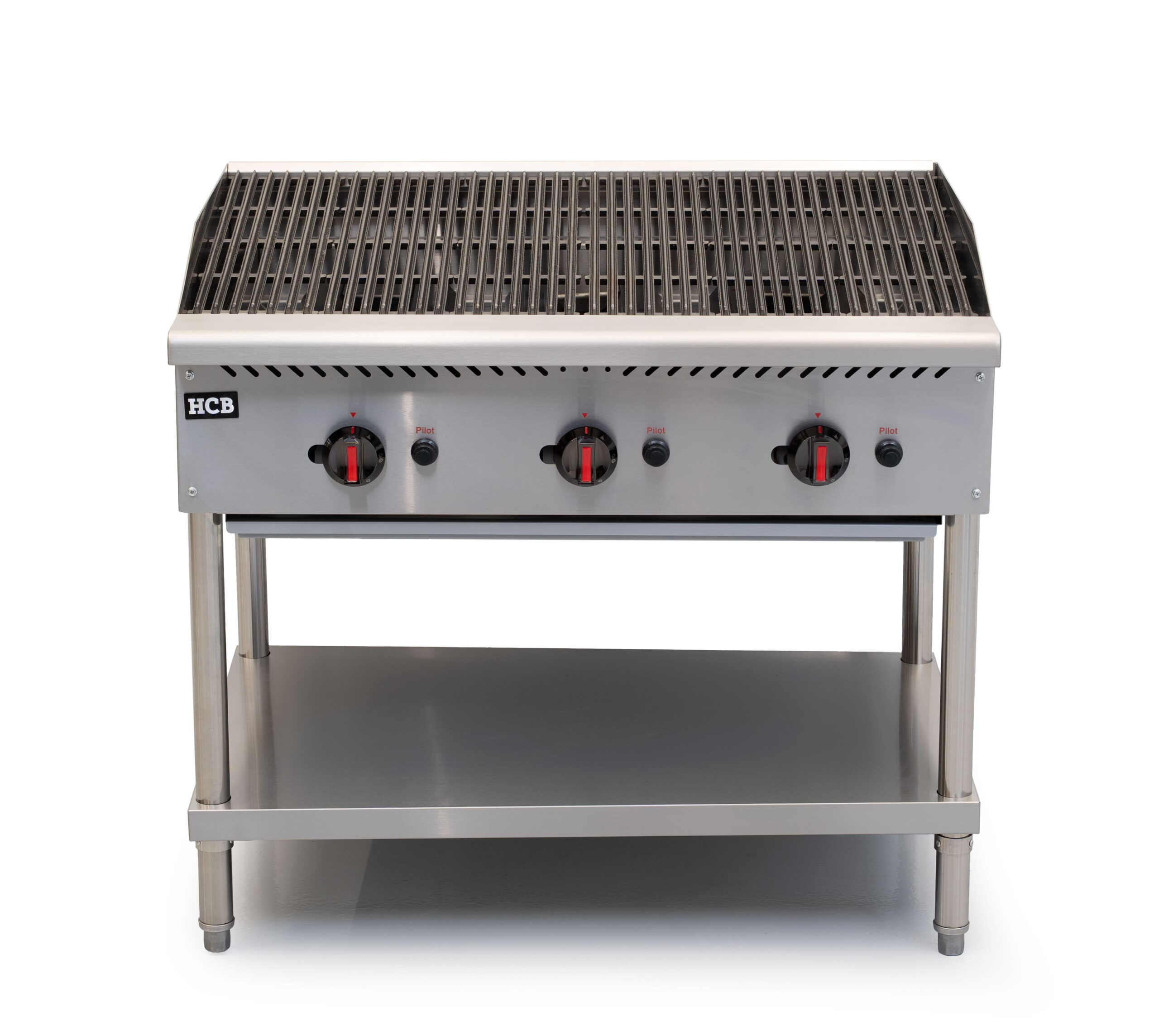 HCB Grill - 3 burners - propane - 30.75 kW - 91.5 cm - stainless steel