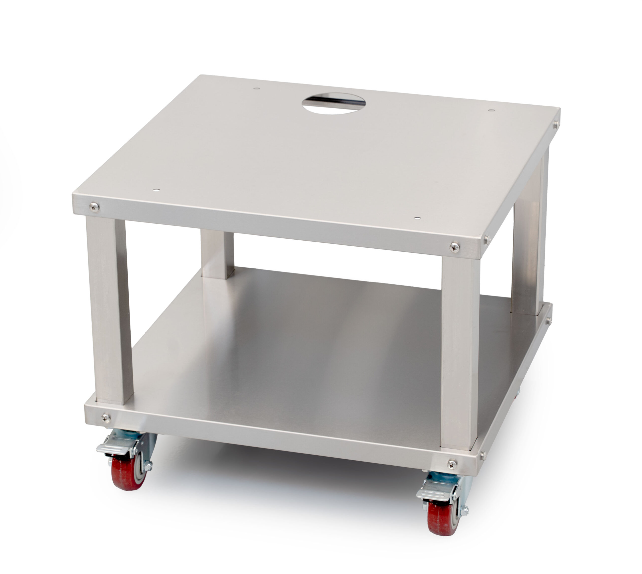 HCB Machine Table - Mobile - 48.5 x 53 x 43.5 cm - Stainless Steel