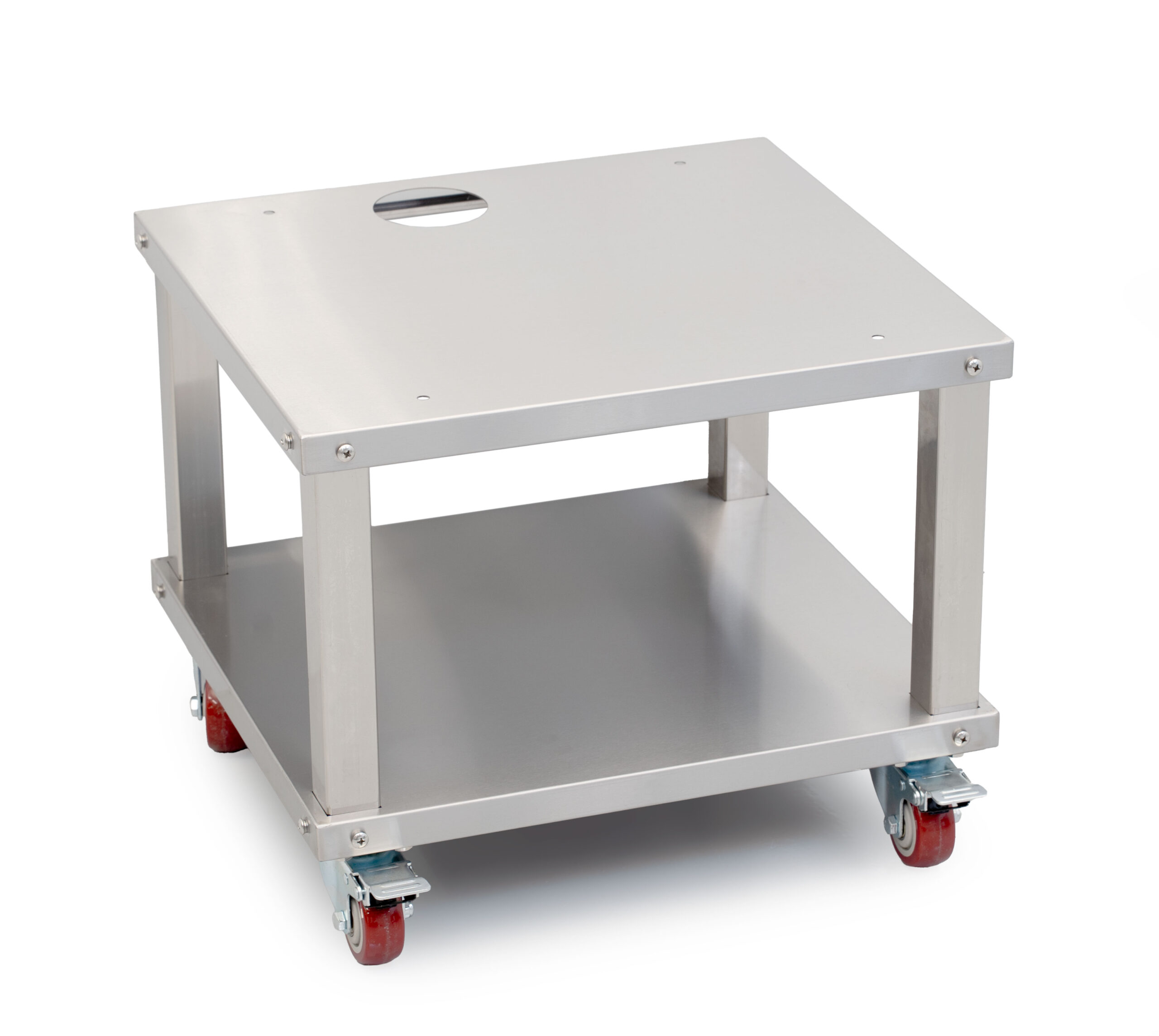 HCB Machine Table - Mobile - 48.5 x 53 x 43.5 cm - Stainless Steel