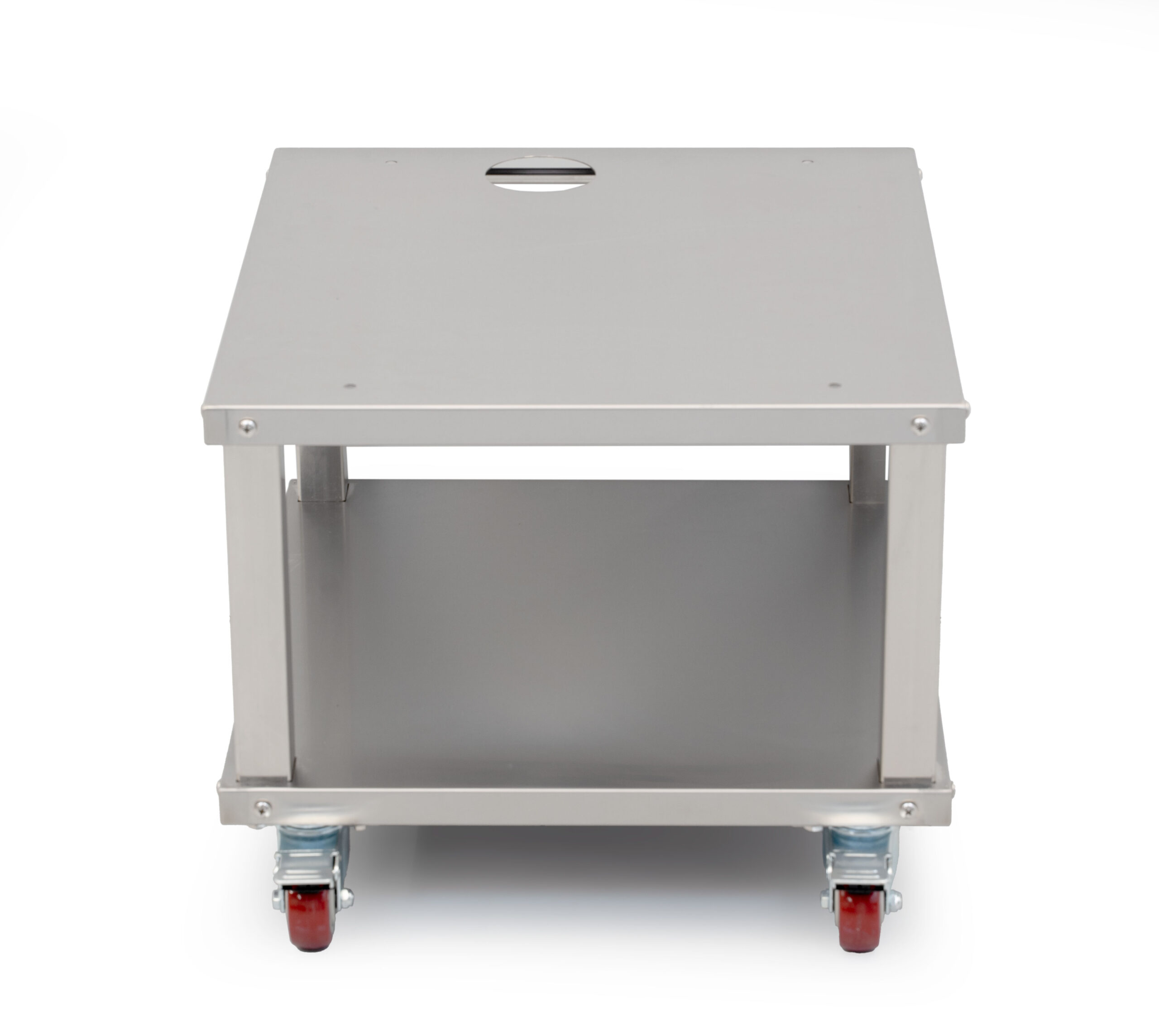 HCB Machine Table - Mobile - 58.5 x 53 x 43.5 cm - Stainless Steel