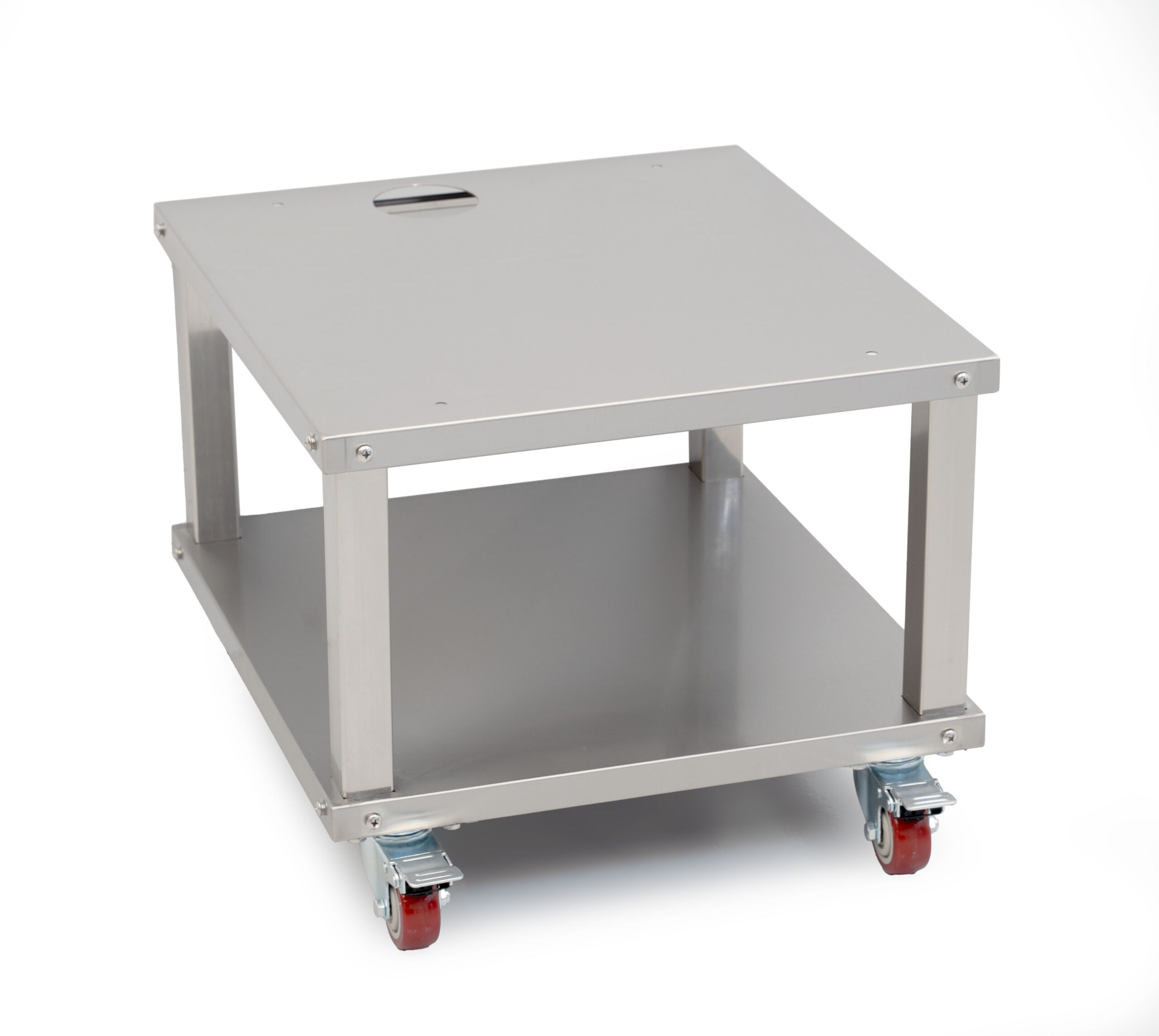 HCB Machine Table - Mobile - 58.5 x 53 x 43.5 cm - Stainless Steel