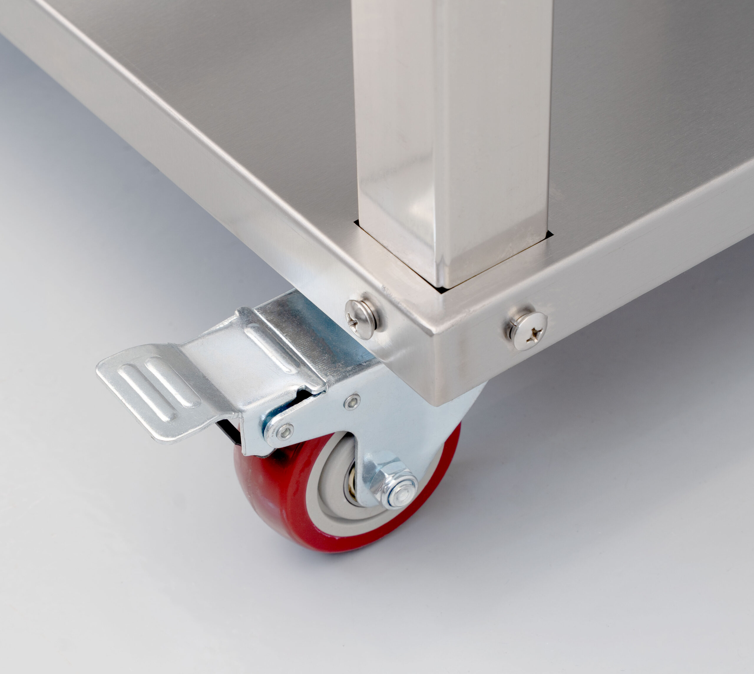 HCB Machine Table - Mobile - 48.5 x 53 x 43.5 cm - Stainless Steel