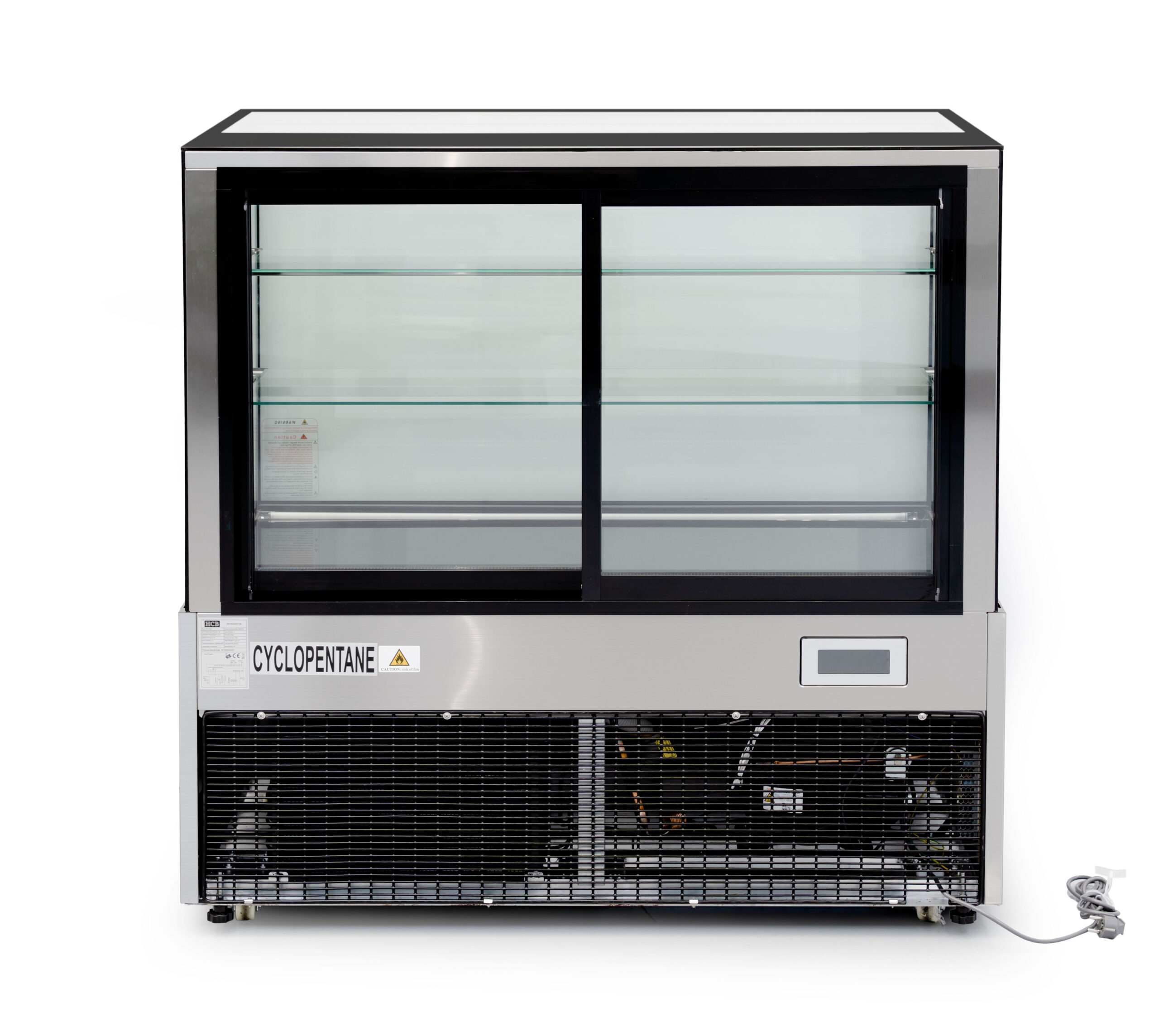 HCB Pastry Display Case - 406 liters - 120 cm - 230V