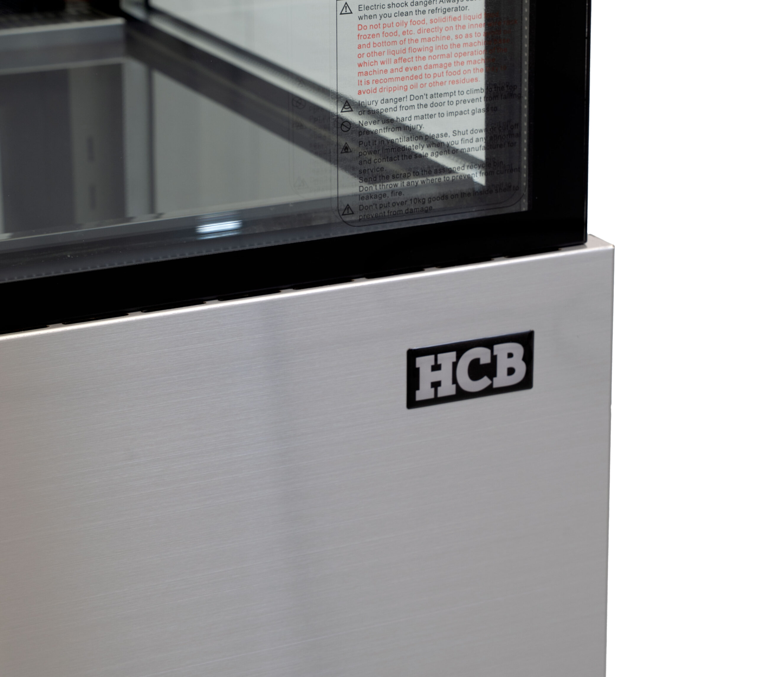 HCB Pastry Display Case - 406 liters - 120 cm - 230V
