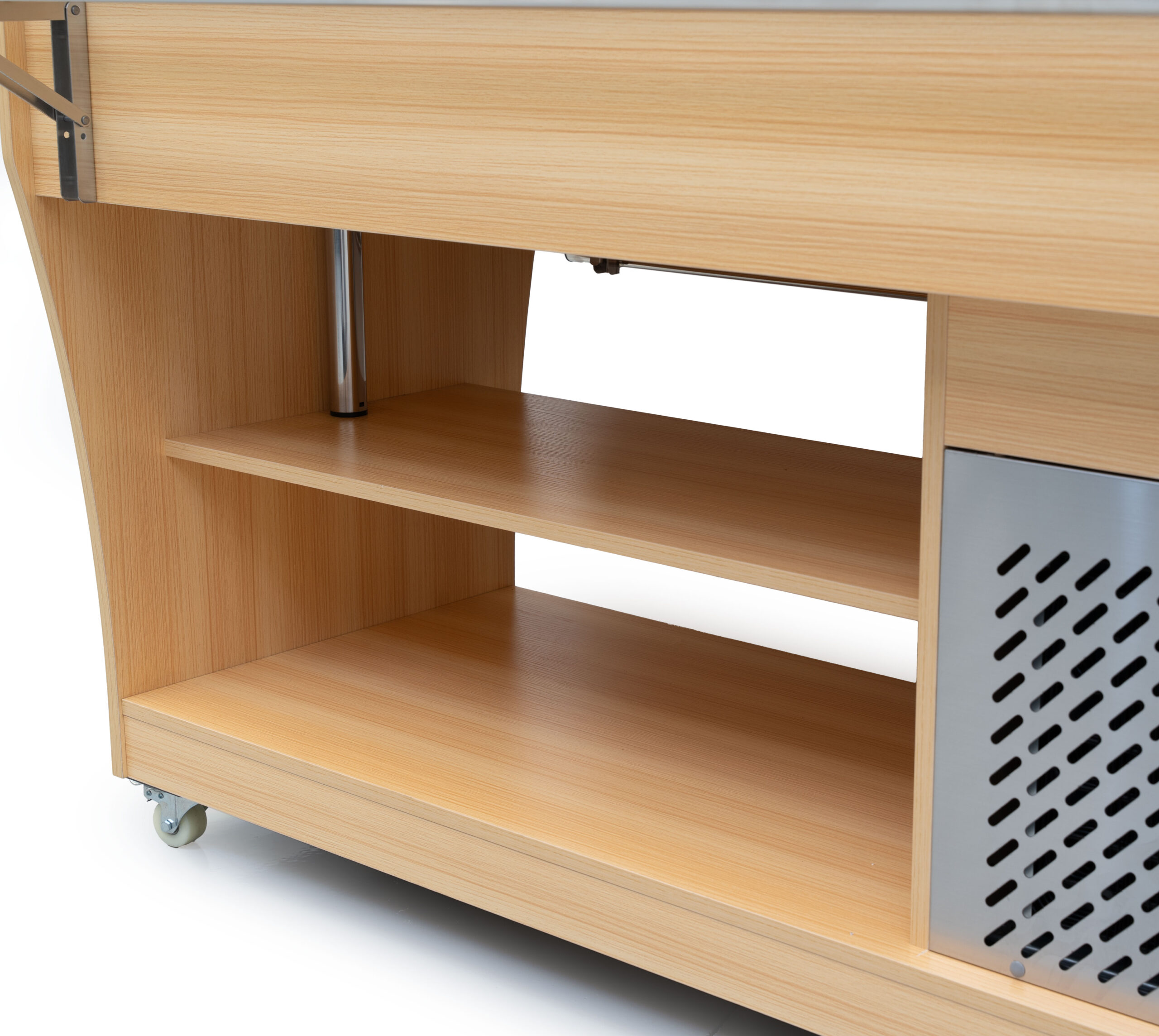 HCB Mobile Chilled Buffet - 4 x 1/1 GN - buffet display - 149 cm - 230V