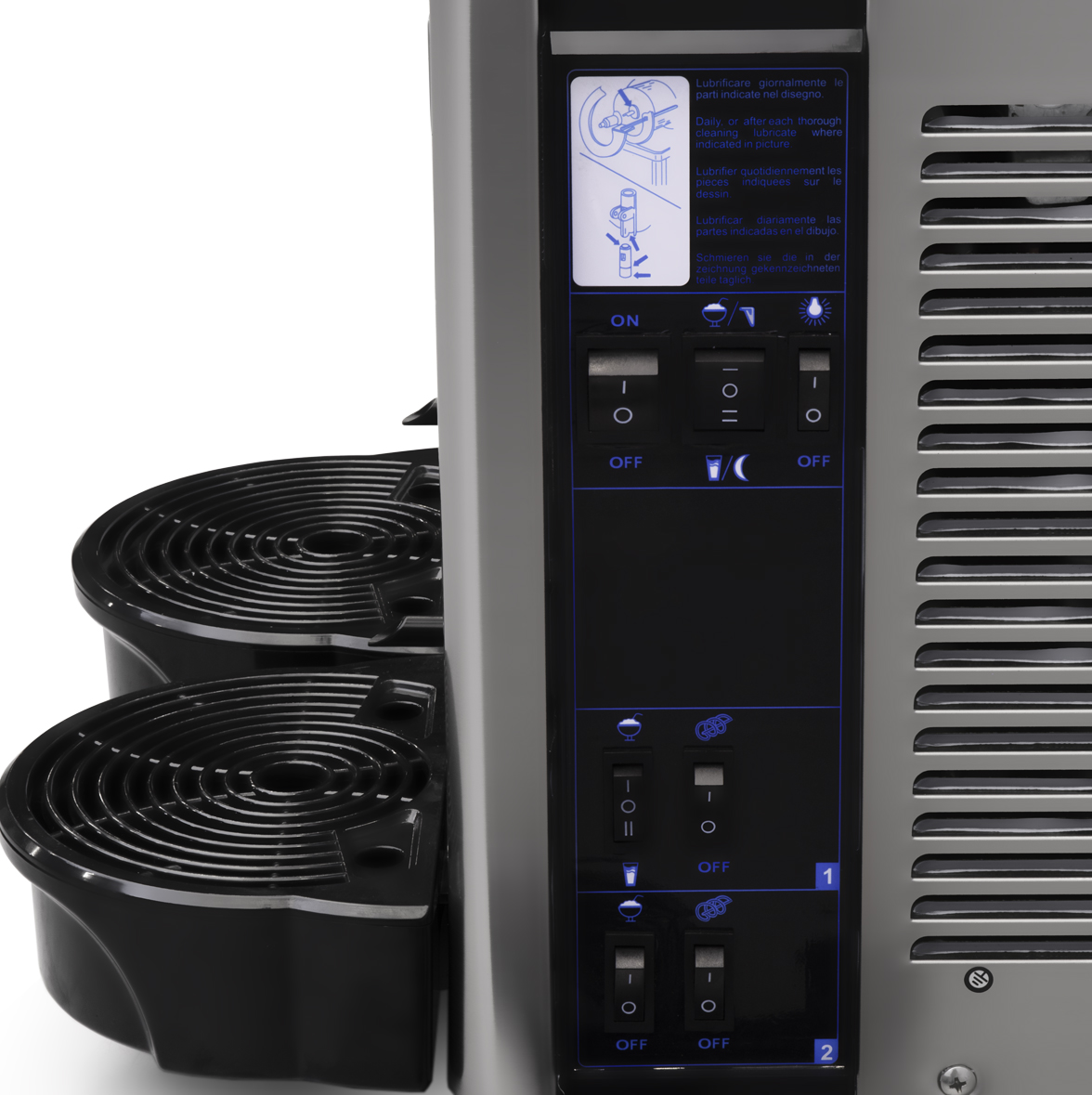 HCB Slush machine - 2 x 12 liters - 230V