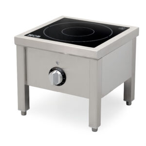 HCB Induction Cooktop - Hokker - 40 x 40 cm - 5 kW - Stainless Steel - 400V